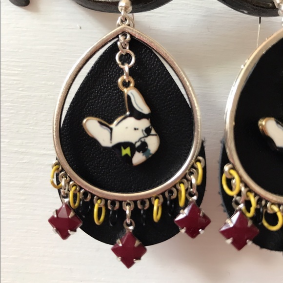 Frenchie Bulldog Earrings - Picture 7 of 7